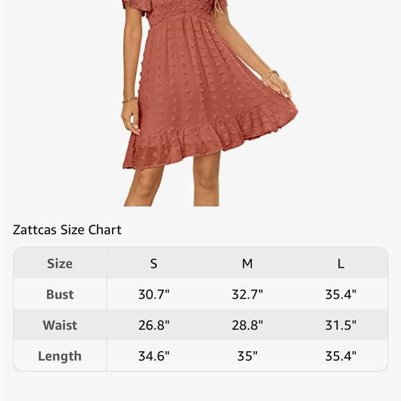 Pink Smocked Ruffle Dress - Picture 5 of 5